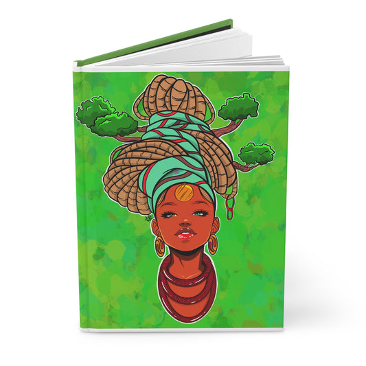 Locced and Rooted Hardcover Journal Matte